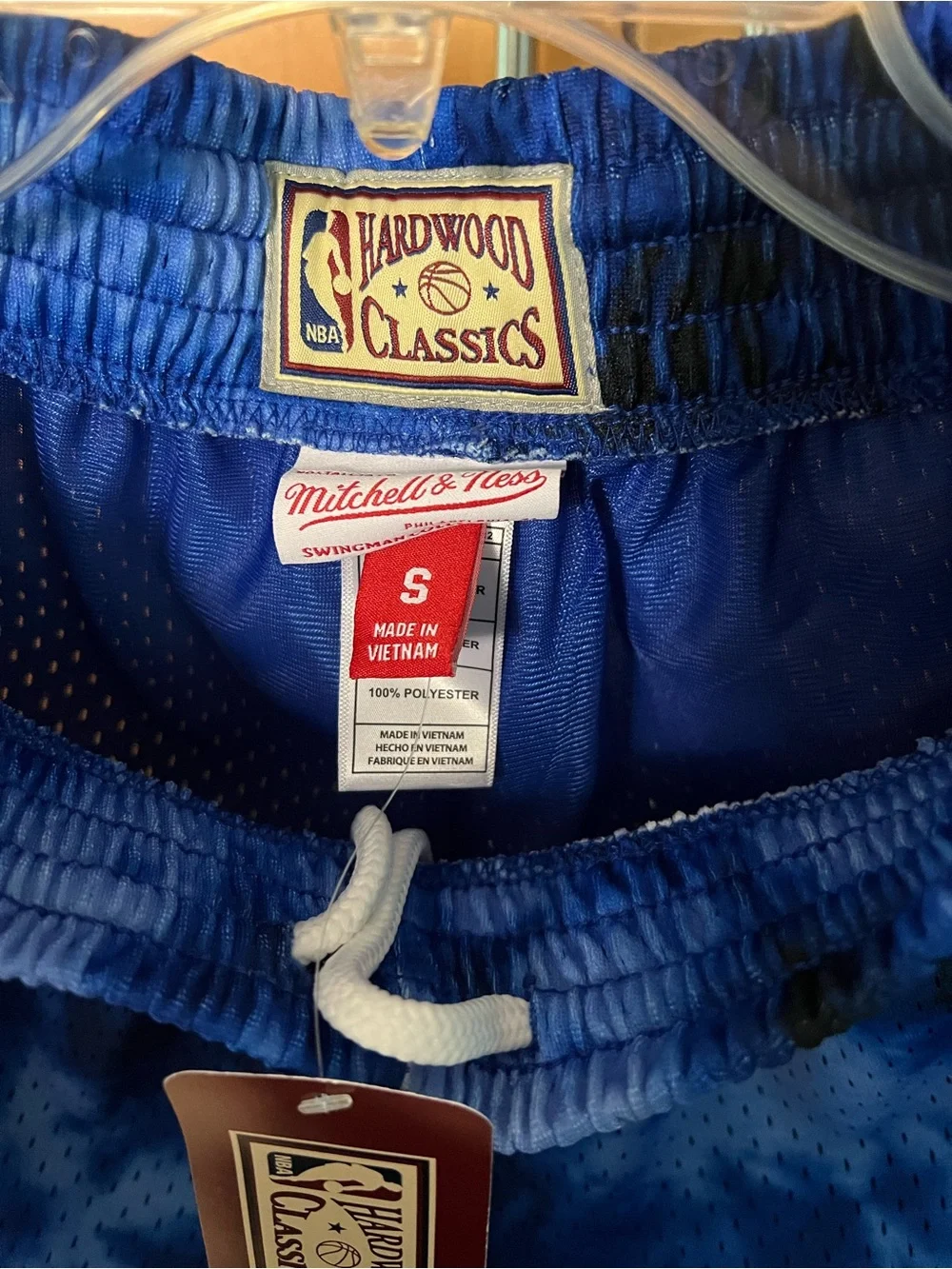 Mitchell & Ness Orlando Magic Swingman Shorts US S 1993 Blue Galaxy NBA